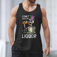 Mardi Gras Skeleton Cant Hold My Carnival Team Dad Men Men Tank Top