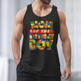 Mom And Dad Birthday Boy Building Bricks Family Party Decor Men Tank Top Mom And Dad Birthday Boy Building Bricks Family Party Decor Men Tank Top