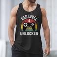 New Dad Shirt Dad Level 4 Unlocked For 4 Kids Gaming Men Tank Top