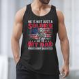 He Is Not Just A Solider He Is My Dad Proud Army Daughter Men Tank Top