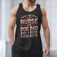 Nurse Dad I Have Two Titles Nurse And Dog Dad And I Rock For Men Men Tank Top