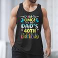 OMG It's My Dad's 40th Birthday Sweet 40 Years Old Men Tank Top