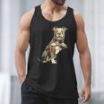 Pitbull I Love Dad Pit Bull Terrier Pettie Dog Owner Father Men Tank Top Pitbull I Love Dad Pit Bull Terrier Pettie Dog Owner Father Men Tank Top