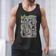 Play Cars On Dad's Back Shirt Kids And Fathers Play Men Tank Top