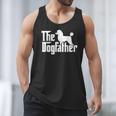 Poodle The Dogfather Cool Dog Daddy Dad Papa Father Men Kids Men Tank Top