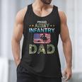 Proud Army Dad-Army Infantry Dad Camouflage Graphics Army Men Tank Top