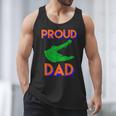 Proud Dad Of A Gator Unique Idea For Fathers Day Men Tank Top
