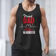 Proud Dad Of a Heart Warrior CHD Awareness Shirt Gift Men Tank Top
