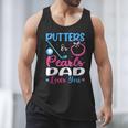 Putters Or Pearls Dad Loves You Gender Reveal Family Men Tank Top
