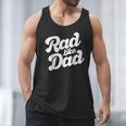 Rad Like Dad Kids Fathers Day Men Tank Top