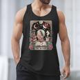 The Reader Tarot Card Shirt Bird Book Lover Bookworm Men Tank Top The Reader Tarot Card Shirt Bird Book Lover Bookworm Men Tank Top