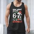 Reading 67 Meme English Teacher Christmas Book Lover Men Tank Top