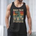 Retro Father's Day Dad Tax Making Sure It's Not PoisonRex Men Tank Top