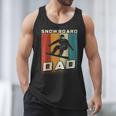Retro Snowboard Dad Snowboarding Father Snowboarder Dad Men Tank Top