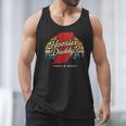 Retro Vintage US States Hoosier Daddy State Outline Desig Men Tank Top