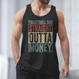 Retro Volleyball Dad Straight Outta Money Men Tank Top