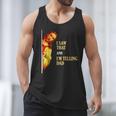 I Saw That I'm Telling Dad Religious Christian Jesus Men Tank Top