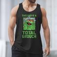 Sesame Street Father's Day Total Grouch Dad Men Tank Top