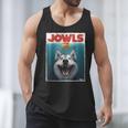 Siberian Husky Jowls Sled Dog Mom Top Alaskan Dog Dad Men Tank Top