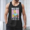 The Simpsons Father's Day Mad Dad Skills Homer Poster Men Tank Top