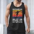 Skateboard Like A Normal Dad Vintage 80S 90S Retro Men Tank Top