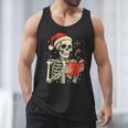 Skeleton Reading Book Christmas Teacher Librarian Book Lover Men Tank Top Skeleton Reading Book Christmas Teacher Librarian Book Lover Men Tank Top