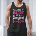 Soon To Be A Daddy Of A Beautiful Baby Girl Baby Shower Men Tank Top