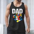 Speed Cubing Dad Puzzle Cuber Cube Kids Men Tank Top