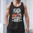 All Star Dad Of The Birthday Boy Basketball Soccer Sport Men Tank Top