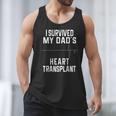 I Survived My Dad's Heart Transplant Men Tank Top