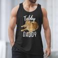 Tabby Daddy Cat Lover Saying Graphic Men Tank Top