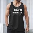 Tired Dad Club Maze Track Back 2 Sided Men Tank Top