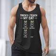 Tricks I Teach My Cat Cat Owner Kitten Dad Mom Kitty Men Tank Top