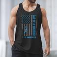 Type 1 Diabetes Awareness T1D Dad Of Warrior Type 1 Diabetic Men Tank Top