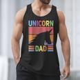 Unicorn Birthday Outfit Dad Unicorn Costume Bday Dad Unicorn Men Tank Top