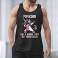 Unicorn Dad Girl Birthday Party Clothing Papacorn Men Tank Top