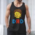 Unique Family Dad Master Builder Building Bricks Blocks Men Tank Top
