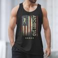 USA American Flag Archery Dad Men Tank Top
