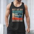 Vintage Best Cat Dad Ever Bump Fist Father's Day Cat Daddy Men Tank Top Vintage Best Cat Dad Ever Bump Fist Father's Day Cat Daddy Men Tank Top