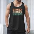 Vintage Grill Dad Grilling Chilling Refilling Men Tank Top