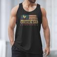 Vintage USA Flag Chicken Dad Stars Men Tank Top Vintage USA Flag Chicken Dad Stars Men Tank Top