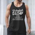 Volleyball Dad Definition Dad Of A Volleyball Player Father Men Tank Top