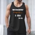 What's Brown And Sticky A Stick -Dad Jokes- Men Tank Top