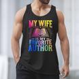 My Wife Is My Favorite Author Book Writer Writing Husband Men Tank Top