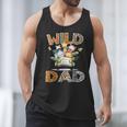 Wild Dad 1St Birthday Safari Jungle Animal Truck Men Tank Top