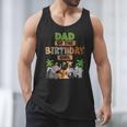 Wild Dad Of The Birthday Girl Zoo Safari Jungle Animal Men Tank Top
