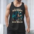 In a World Of Bookworms Be a Book Dragon Reading Men Tank Top In a World Of Bookworms Be a Book Dragon Reading Men Tank Top