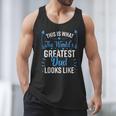 This Is What World's Greatest Dad Looks Like Father's Day Men Tank Top