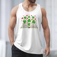 Book With Shamrocks Librarian Saint Patrick's Day Kids Men Tank Top