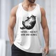 Cat Father I Am But Skin And Bones Cat Dad Meme Humor Men Tank Top